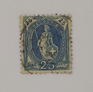HELVETIA RARE STAMP