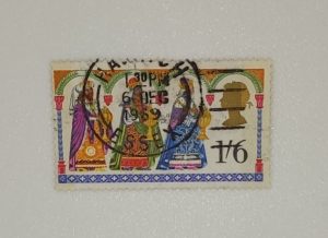 old UK stamp