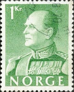 NORWAY 1958 King Olav V