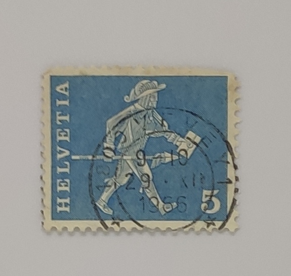 HELVETIA RARE STAMP
