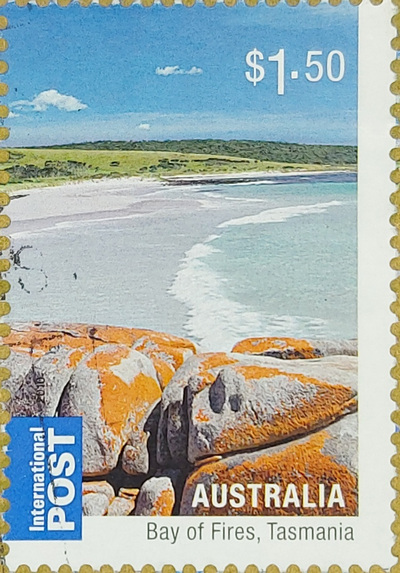AUSTRALIA STAMP Bay of Fires, Tasmania
