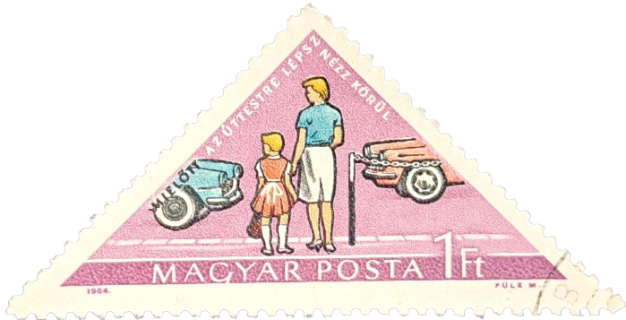 HUNGARY 1964 - ROAD SAFETY