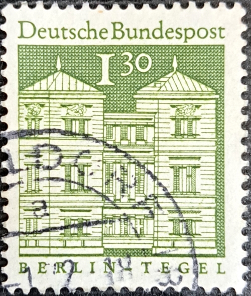 DEUTSCHE BUNDESPOST BERLIN TEGEL