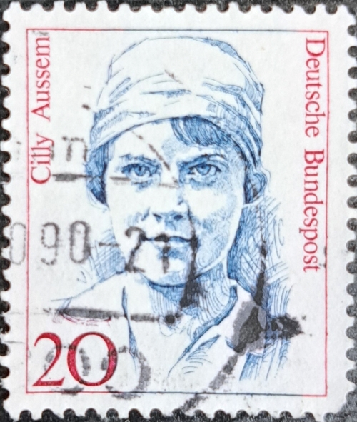 DEUTSCHE BUNDESPOST Cilly Aussem