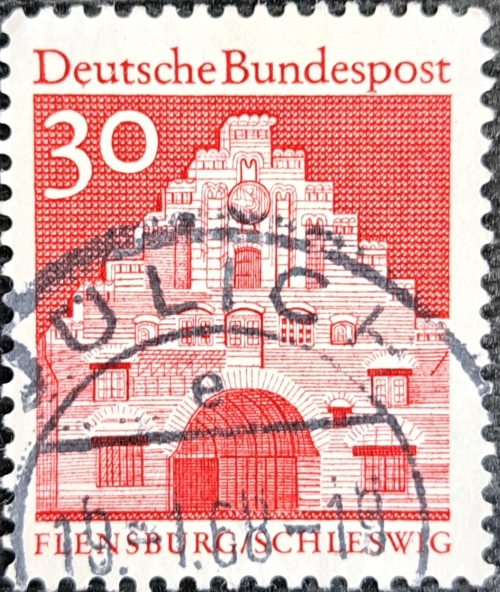 DEUTSCHE BUNDESPOST flensburg/schleswig
