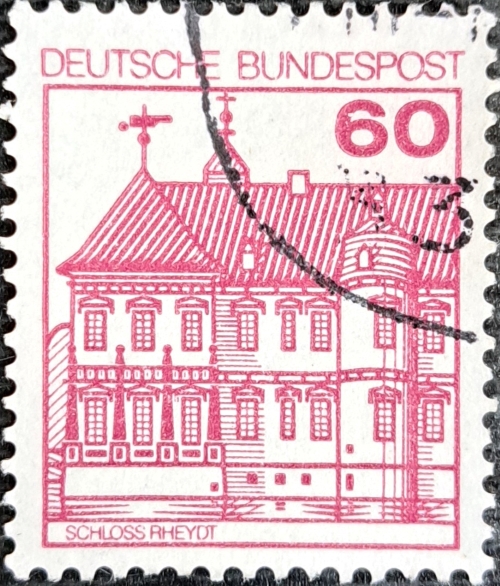 DEUTSCHE BUNDESPOST SCHLOSS RHEYDT