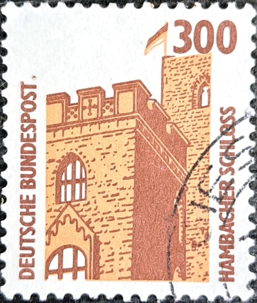 DEUTSCHE BUNDESPOST HAMBACHER SCHLOSS