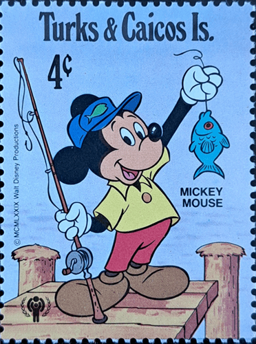 Turks & Caicos Is. MICKEY MOUSE