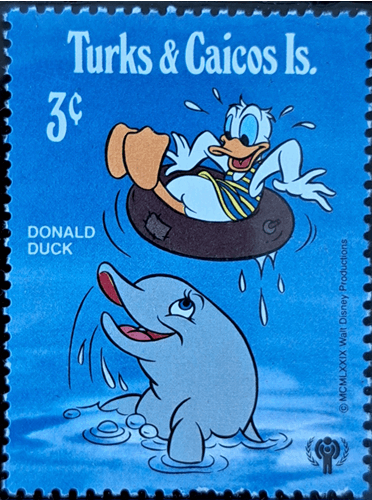 Turks & Caicos Is. DONALD DUCK